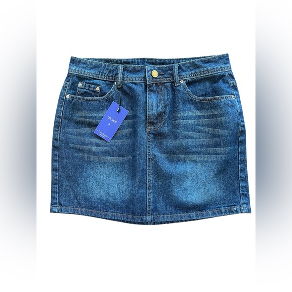 Chouyatou Dresses & Skirts - 🆕 💙 NWT CHOUYATOU Denim Skirt | Women’s Small